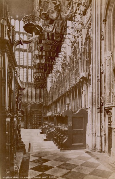 Postkarte von Westminster Abbey von English Photographer