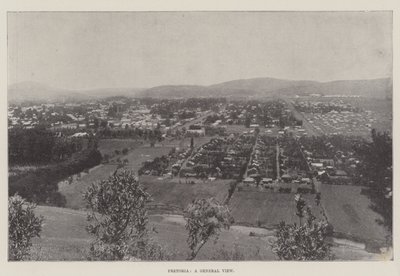 Pretoria, eine Gesamtansicht von English Photographer