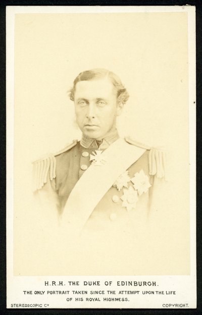 Prinz Alfred, Herzog von Edinburgh von English Photographer