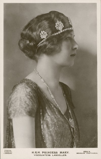Prinzessin Mary, Viscountess Lascelles von English Photographer