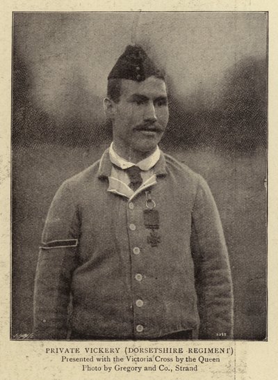 Private Vickery, Dorsetshire Regiment von English Photographer