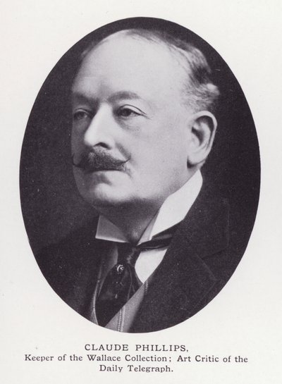 Prominente Männer von London: Claude Phillips von English Photographer