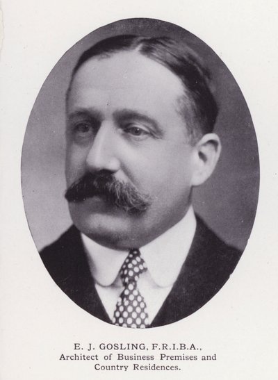 Prominente Männer von London: E J Gosling von English Photographer