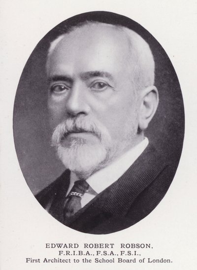 Prominente Männer von London: Edward Robert Robson von English Photographer