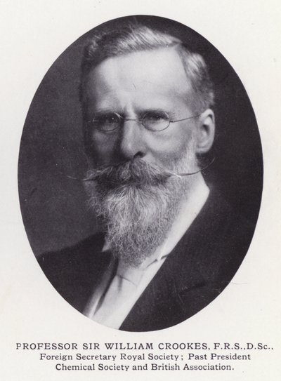 Prominente Männer von London: Professor Sir William Crookes von English Photographer