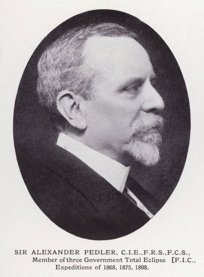 Prominente Männer von London: Sir Alexander Pedler von English Photographer