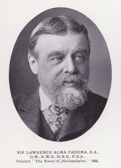 Prominente Männer von London: Sir Lawrence Alma-Tadema von English Photographer