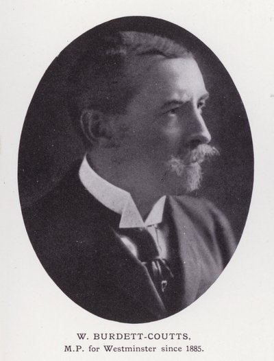Prominente Männer von London: W Burdett-Coutts von English Photographer
