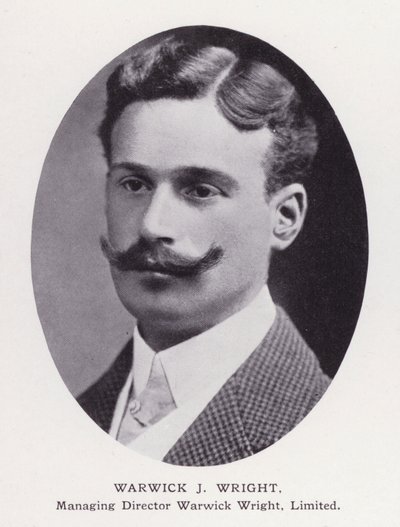 Prominente Männer von London: Warwick J Wright von English Photographer