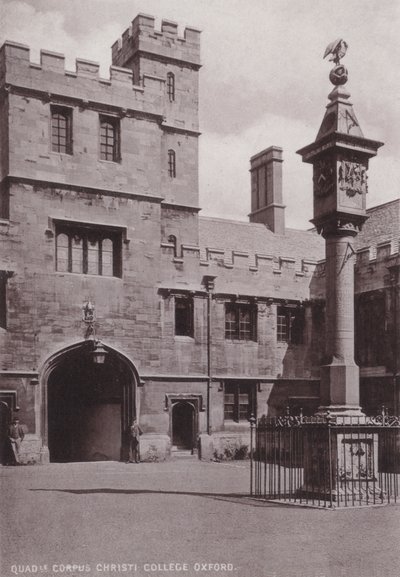 Quadrangle Corpus Christi College, Oxford von English Photographer