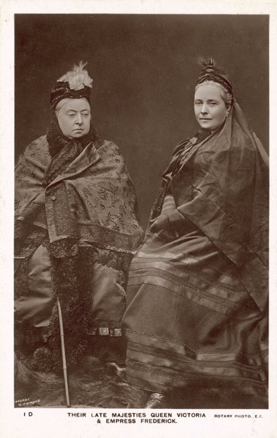 Königin Victoria, Kaiserin Friedrich von English Photographer