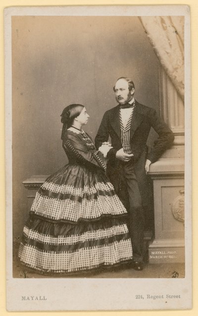 Königin Victoria und der Prinzgemahl von English Photographer