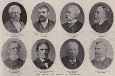 Empfänger von Geburtstagsauszeichnungen von English Photographer