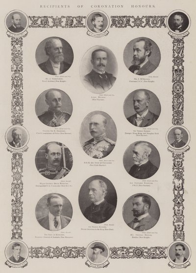 Empfänger von Krönungsehren von English Photographer