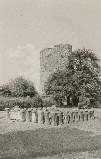 Überreste eines römischen Bades, Chester von English Photographer