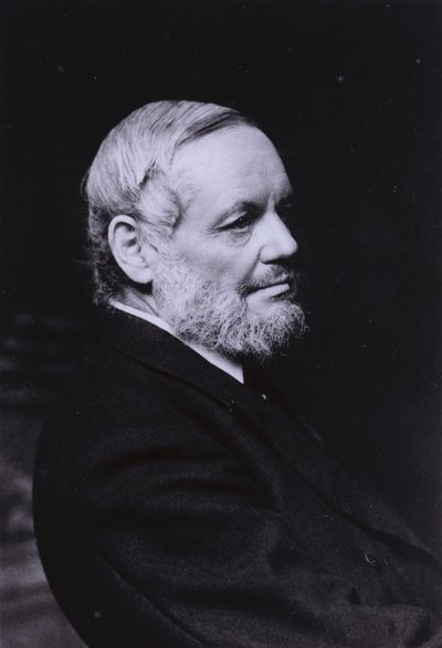 Richard Garnett, englischer Dichter, Gelehrter, Bibliothekar und Leiter der Abteilung für gedruckte Bücher im British Museum von English Photographer
