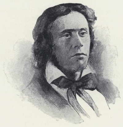 Richard Henry Dana, Jr. (s/w Foto) von English Photographer