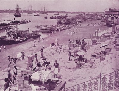 Fluss Hooghly, Kalkutta von English Photographer