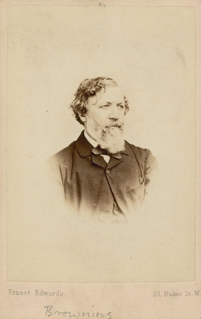 Robert Browning, Dichter von English Photographer