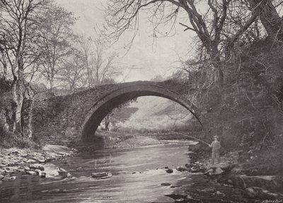 Römische Brücke, Lanark von English Photographer