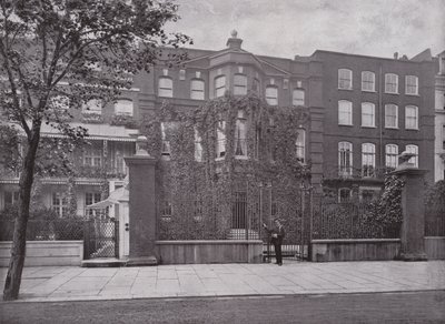 Rossettis Haus in Cheyne Walk, Chelsea von English Photographer