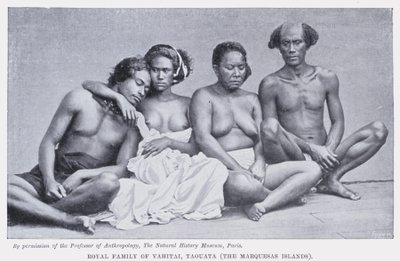 Königliche Familie von Vahitai, Taouata, Marquesas-Inseln von English Photographer
