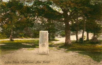 Rufus-Stein, Lyndhurst, New Forest von English Photographer