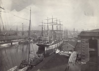 Salthouse Dock, Liverpool, Juni 1897 von English Photographer