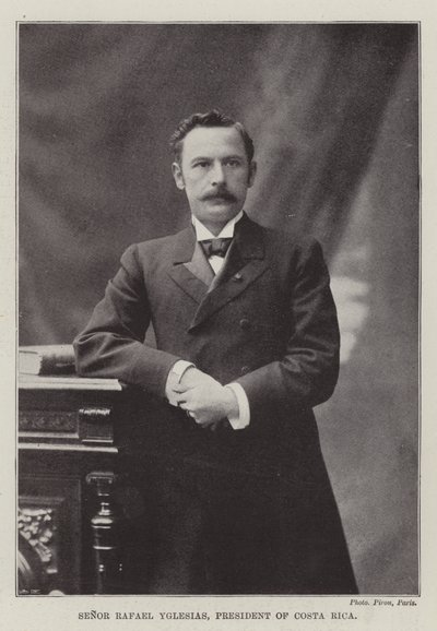 Senor Rafael Yglesias, Präsident von Costa Rica von English Photographer