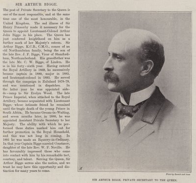 Sir Arthur Bigge, Privatsekretär der Königin von English Photographer