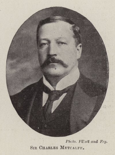 Sir Charles Metcalfe von English Photographer