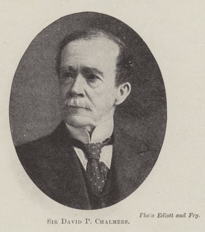 Sir David P Chalmers von English Photographer