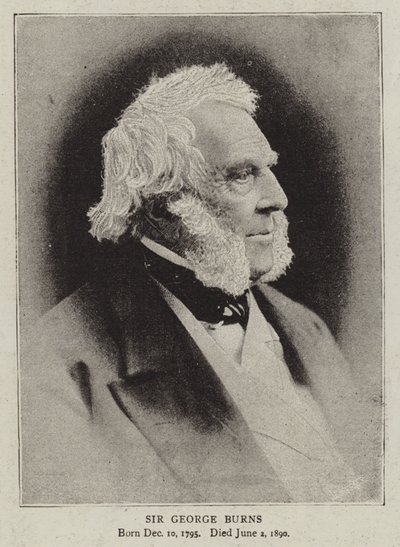 Sir George Burns von English Photographer