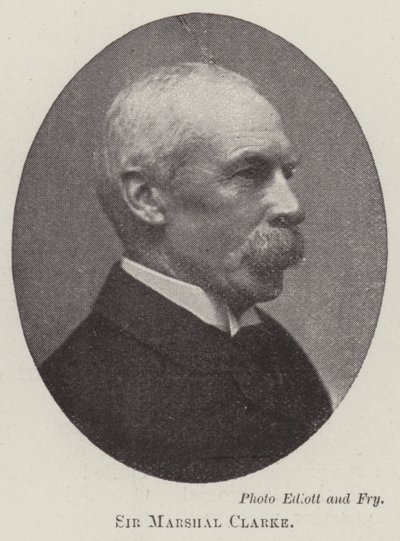 Sir Marshal Clarke von English Photographer