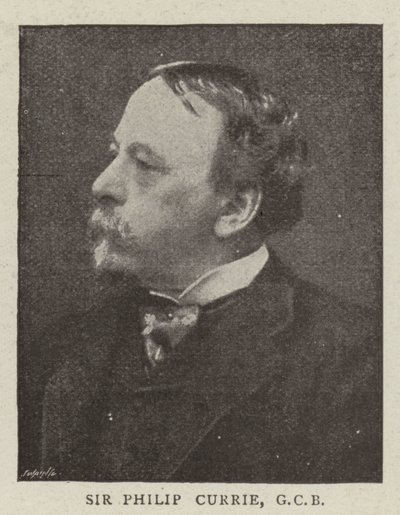 Sir Philip Currie, GCB von English Photographer