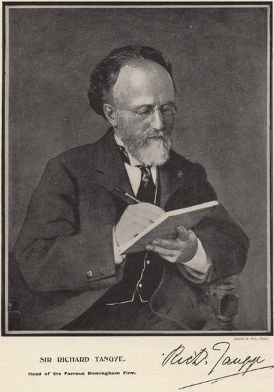 Sir Richard Tangye von English Photographer