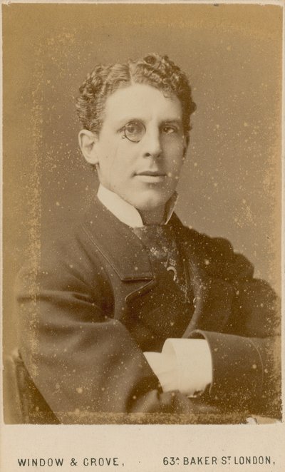 Sir Squire Bancroft von English Photographer