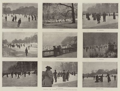 Schlittschuhlaufen in London von English Photographer
