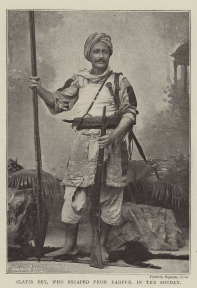 Slatin Bey, der aus Darfur im Sudan entkam von English Photographer