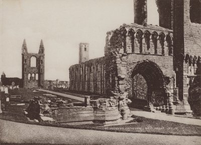 St Andrews Kathedrale, Westfront von English Photographer