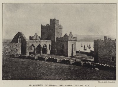 St. Germans Kathedrale, Peel Castle, Isle of Man von English Photographer