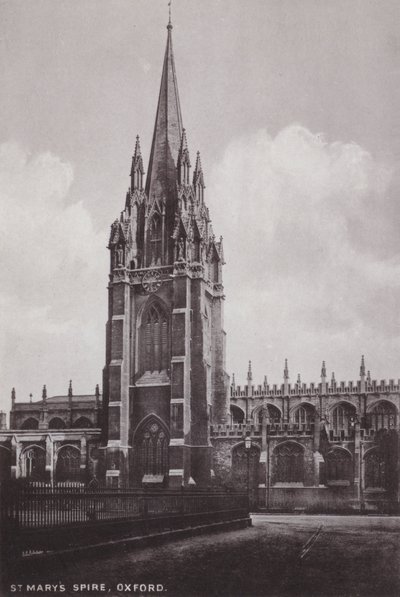 St Marys Turmspitze, Oxford von English Photographer