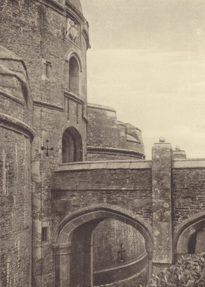 St Mawes Castle, das Tor von English Photographer