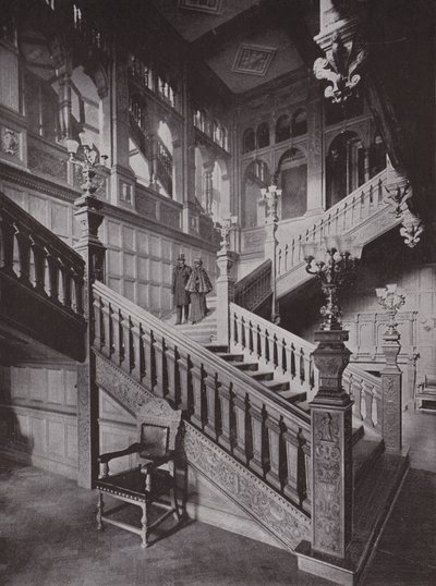 Treppe der Grocers Hall von English Photographer