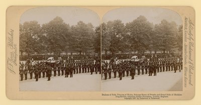 Stereografischer Druck des Diamantjubiläums von Königin Victoria von English Photographer