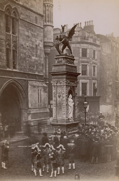 Temple Bar Memorial von English Photographer