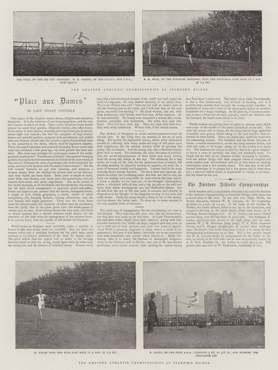 Die Amateur-Leichtathletik-Meisterschaften in Stamford Bridge von English Photographer
