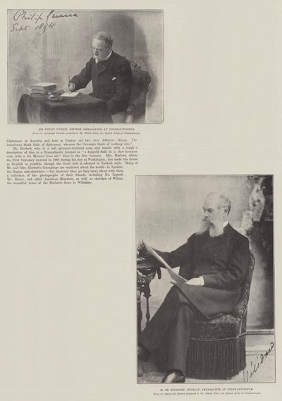 Die Botschafter in Konstantinopel von English Photographer