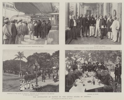 Die Annexion von Hawaii durch die Vereinigten Staaten von Amerika von English Photographer