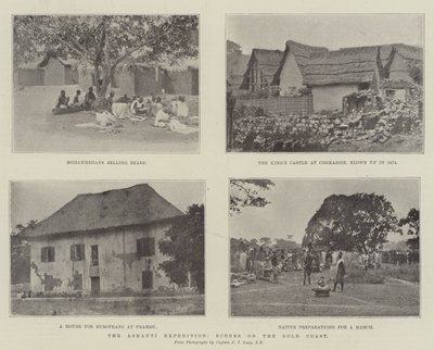 Die Ashanti-Expedition, Szenen an der Goldküste von English Photographer